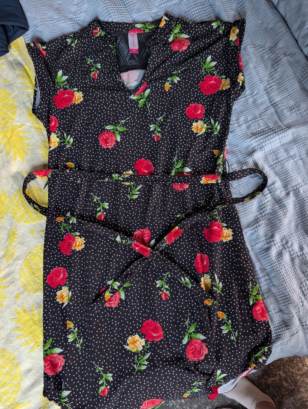 No🌹🥀Boundaries Polka Dot Dress